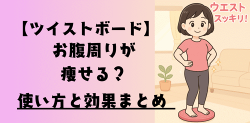 骨盤ダイエット ツイストボード イラスト