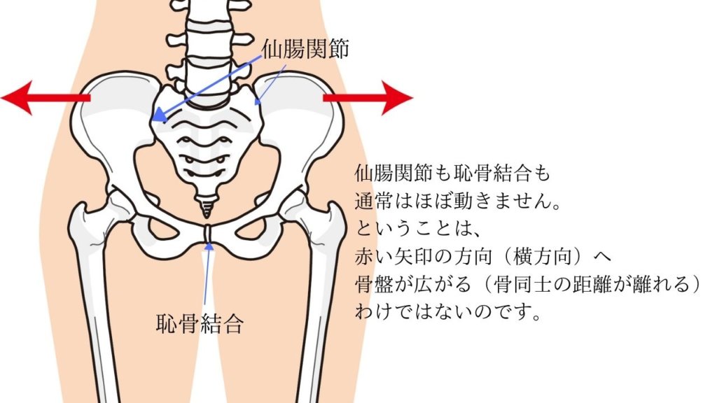 骨盤は開かない