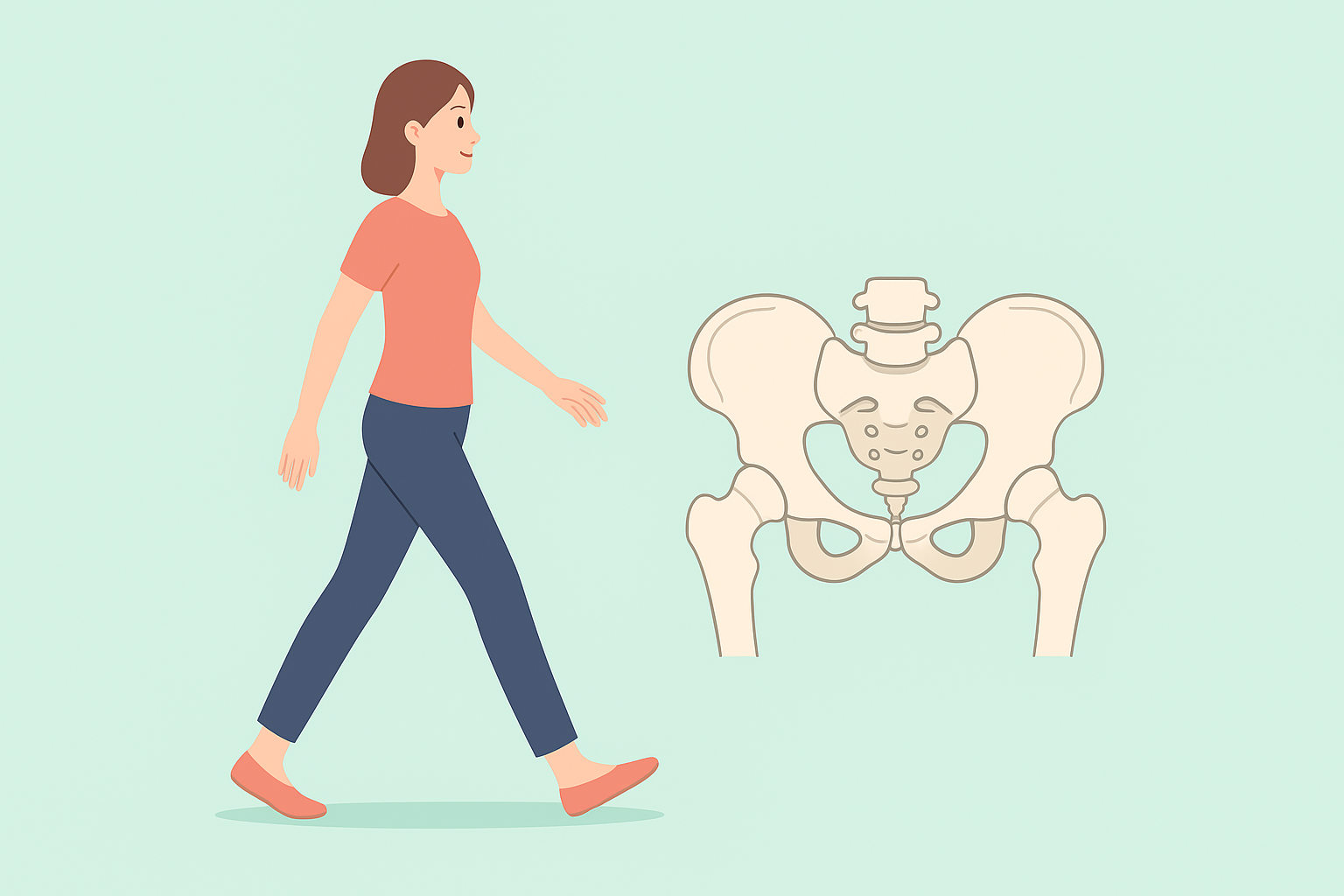 骨盤ダイエットに効くウォーキング