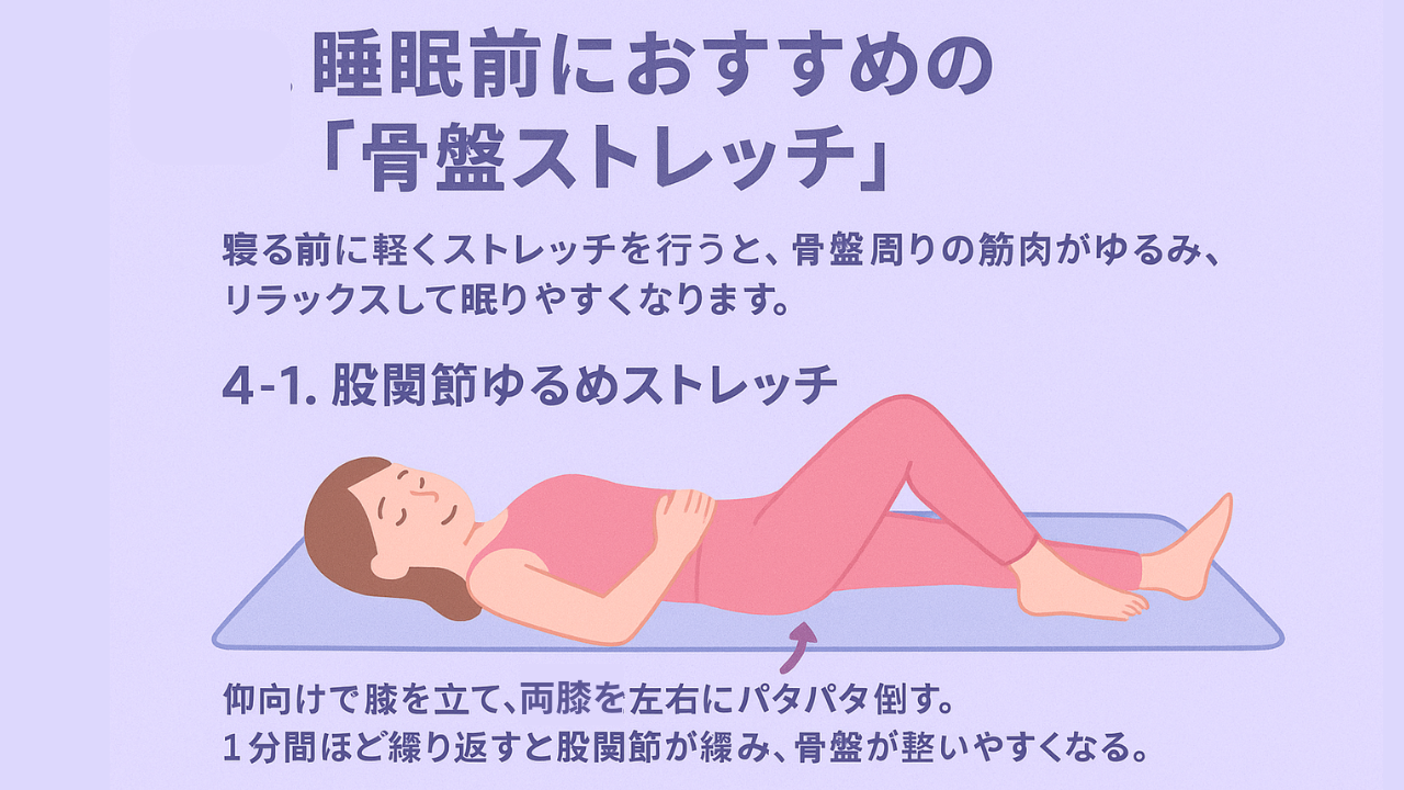 骨盤ダイエットと睡眠の質
