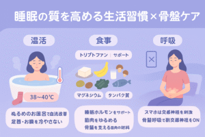 骨盤ダイエットと睡眠の質