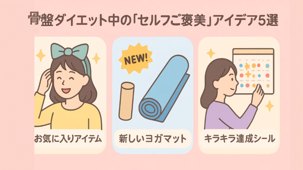 盤ダイエット中の「セルフご褒美」