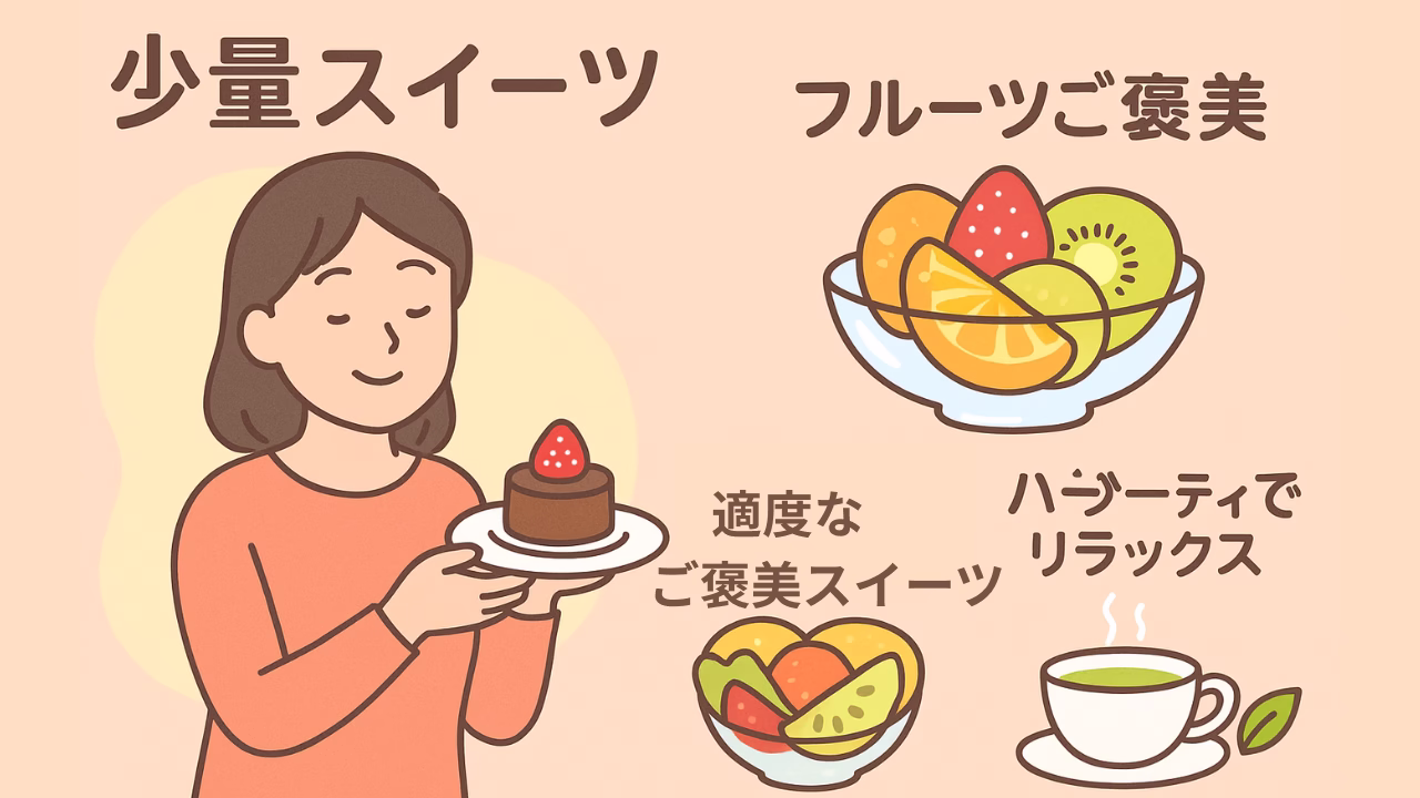 盤ダイエット中の「セルフご褒美」