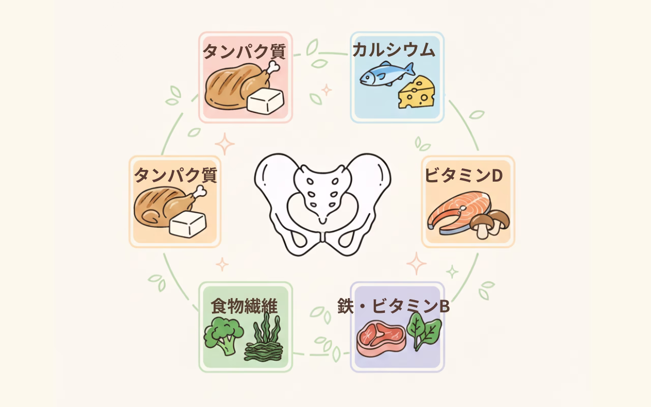栄養と骨盤ケア