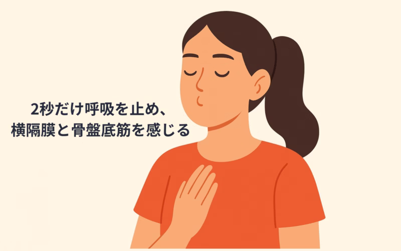 深呼吸で骨盤が変わる？