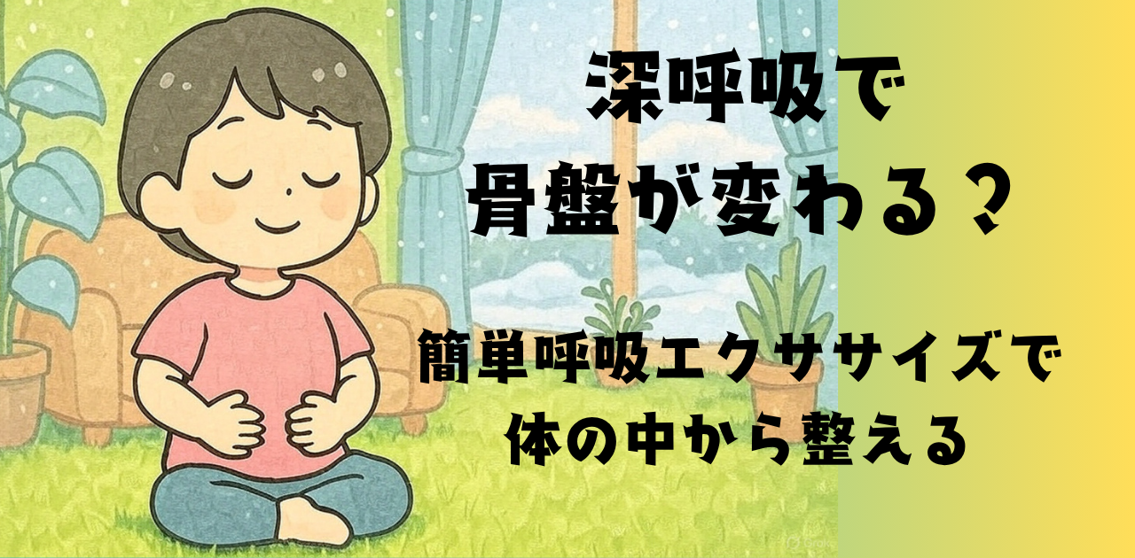 深呼吸でこち雨番が変わる！簡単呼吸エクササイズで体の中から整える