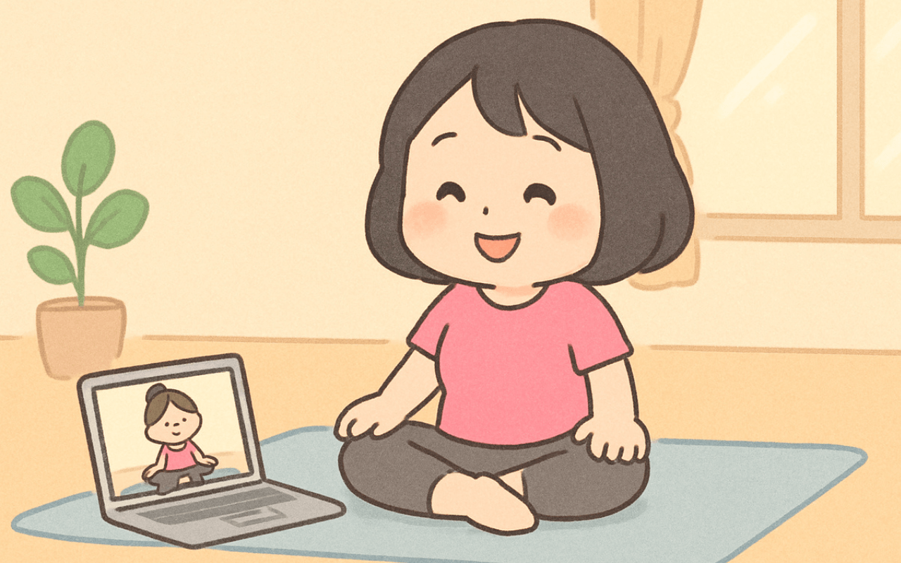 SOELUオンラインヨガで骨盤ケア